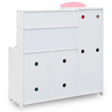 ZNTS Kids' Play Kitchen MDF 80x30x85 cm Multicolour 80255