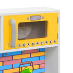 ZNTS Kids' Play Kitchen MDF 80x30x85 cm Multicolour 80255