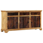 ZNTS Sideboard 150x40x76 cm Solid Mango Wood 282767