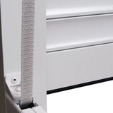 ZNTS Roller Shutter Aluminium 80x100 cm White 144965