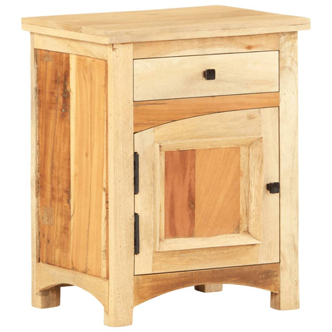 ZNTS Bedside Cabinet 40x30x50 cm Solid Reclaimed Wood 282728