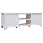 ZNTS TV Cabinet Natural 115x30x40 cm Wood 284120