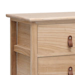 ZNTS Hall Bench Natural 115x30x40 cm Wood 284129