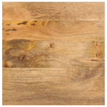 ZNTS Side Table 43x43x40 cm Solid Mango Wood 282865