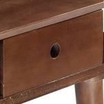 ZNTS Console Table 110x35x76 cm Solid Acacia Wood 282872