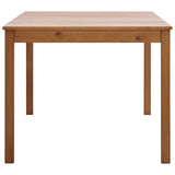 ZNTS Dining Table Honey Brown 180x90x73 cm Pinewood 283404