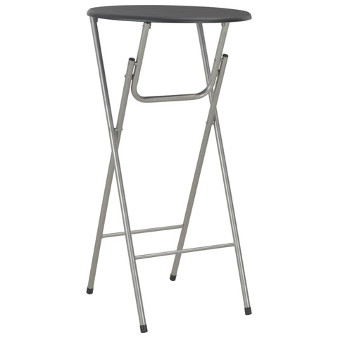 ZNTS Bar Table Black 60x112 cm MDF 284390