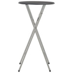ZNTS Bar Table Black 60x112 cm MDF 284390