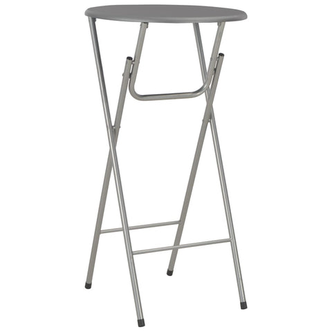 ZNTS Bar Table Anthracite 60x112 cm MDF 284391