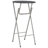 ZNTS Bar Tables 4 pcs Black 60x112 cm MDF 284393