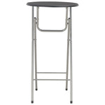 ZNTS Bar Tables 4 pcs Black 60x112 cm MDF 284393