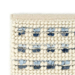 ZNTS Rug Denim Wool 140x200 cm Blue/White 284374