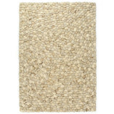 ZNTS Rug Wool Felt Pebble 120x170 cm Beige/Grey/Brown/Chocolate 284381
