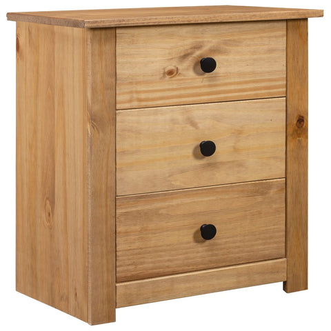 ZNTS Bedside Cabinet 46x40x57 cm Pinewood Panama Range 282652