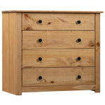 ZNTS Side Cabinet 80x40x73 cm Pine Panama Range 282658