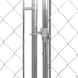 ZNTS Outdoor Dog Kennel 383x383x185 cm 145028