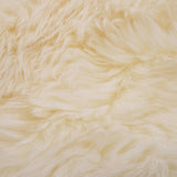 ZNTS Sheep Leather Rug 60x180 cm White 283880