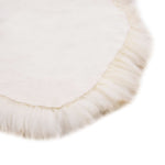 ZNTS Sheepskin Rug 60x180 cm Brown Melange 283882