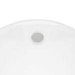 ZNTS Freestanding Bathtub with Lion Feet White Acrylic 145239