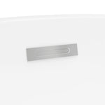 ZNTS Freestanding Bathtub White Acrylic 210 L 145243