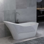ZNTS Freestanding Bathtub White Acrylic 210 L 145243