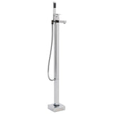 ZNTS Freestanding Bathtub Faucet Stainless Steel 110 cm 145092
