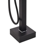 ZNTS Freestanding Bathtub Faucet Black Stainless Steel 90 cm 145096