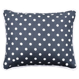 ZNTS 3 Piece Winter Duvet Set Fabric Dark Blue 240x220/80x80 cm 134258