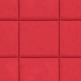 ZNTS 3 Piece Winter Duvet Set Fabric Burgundy 200x200/60x70 cm 134271