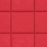 ZNTS 3 Piece Winter Duvet Set Fabric Burgundy 200x220/60x70 cm 134272