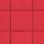 ZNTS 3 Piece Winter Duvet Set Fabric Burgundy 200x200/80x80 cm 134274