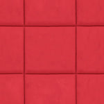 ZNTS 3 Piece Winter Duvet Set Fabric Burgundy 240x220/80x80 cm 134276
