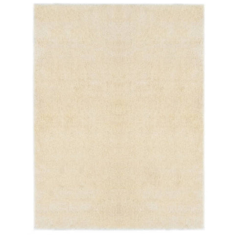 ZNTS Shaggy Area Rug 120x160 cm Cream 285072