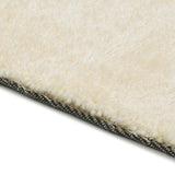 ZNTS Shaggy Area Rug 120x160 cm Cream 285072