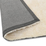 ZNTS Shaggy Area Rug 120x160 cm Cream 285072