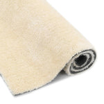 ZNTS Shaggy Area Rug 120x160 cm Cream 285072
