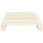 ZNTS Pallet Bed Frame Solid Pine Wood 90x200 cm 285234