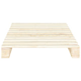 ZNTS Pallet Bed Frame Solid Pine Wood 90x200 cm 285234