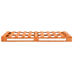 ZNTS Pallet Bed Frame Brown Solid Pine Wood 180x200cm 6FT Super King 285267