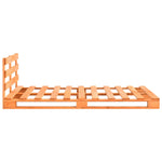 ZNTS Pallet Bed Frame Brown Solid Pine Wood 180x200cm 6FT Super King 285274