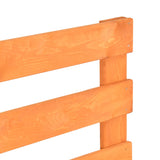 ZNTS Pallet Bed Frame Brown Solid Pine Wood 180x200cm 6FT Super King 285274