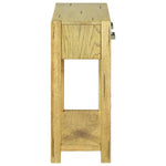 ZNTS Console Table 83x30x73 cm Rustic Oak Wood 284267