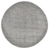 ZNTS Shaggy Area Rug 160 cm Grey 285043