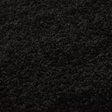 ZNTS Shaggy Area Rug 120 cm Black 285054