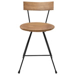 ZNTS Dining Chairs 2 pcs Solid Teak Wood 285204