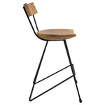 ZNTS Dining Chairs 2 pcs Solid Teak Wood 285204