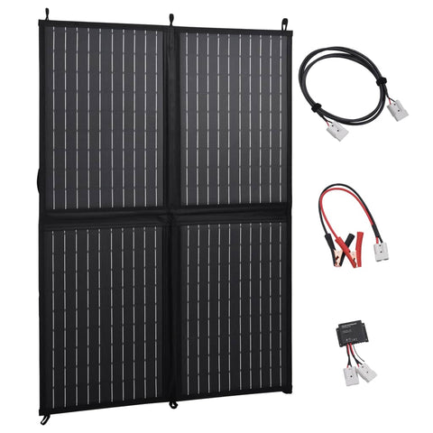 ZNTS Foldable Solar Panel Charger 100 W 12 V 92002