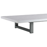 ZNTS Bathroom Wall Shelf for Basin White 120x40x16.3 cm 283824