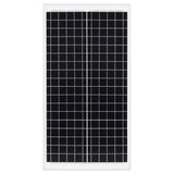 ZNTS Solar Panel 30 W Polycrystalline Aluminium and Safety Glass 145280