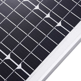 ZNTS Solar Panel 40 W Monocrystalline Aluminium and Safety Glass 145281